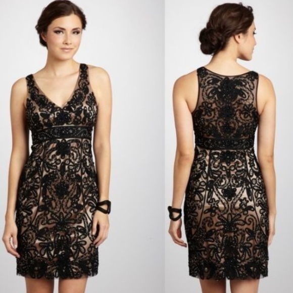 sue wong cocktail dress